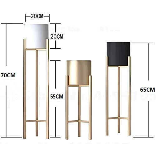 Gold Metal Plant Stand For Home Decor Pack Of 3 - Image 5